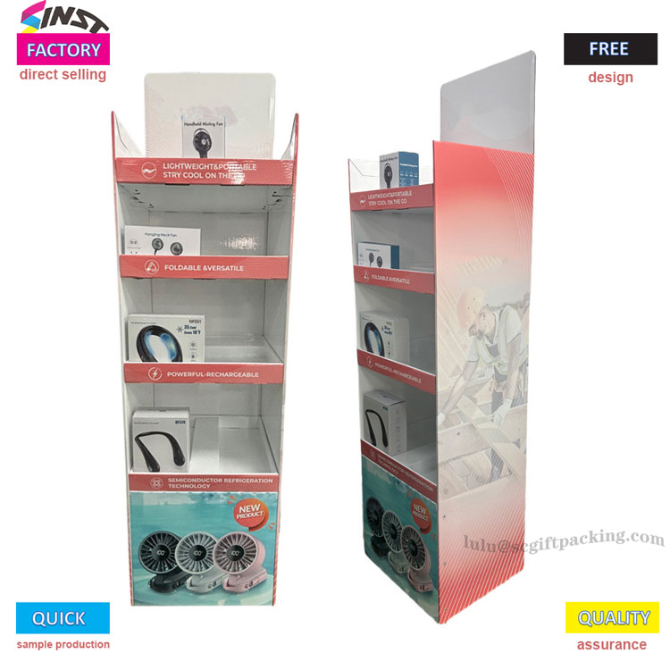 Nola egin zure haizagailu elektrikoa haizagailu elektrikoaren kartoizko erakusleihoan?